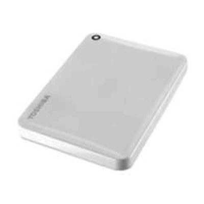 Toshiba 2TB Canvio Connect II USB 3.0 2.5 Portable Hard Drive White Toshiba 2TB Canvio Connect II USB 3.0 2.5 Portable Hard Drive White
